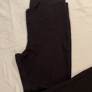 Vicinity black tailored detail legging